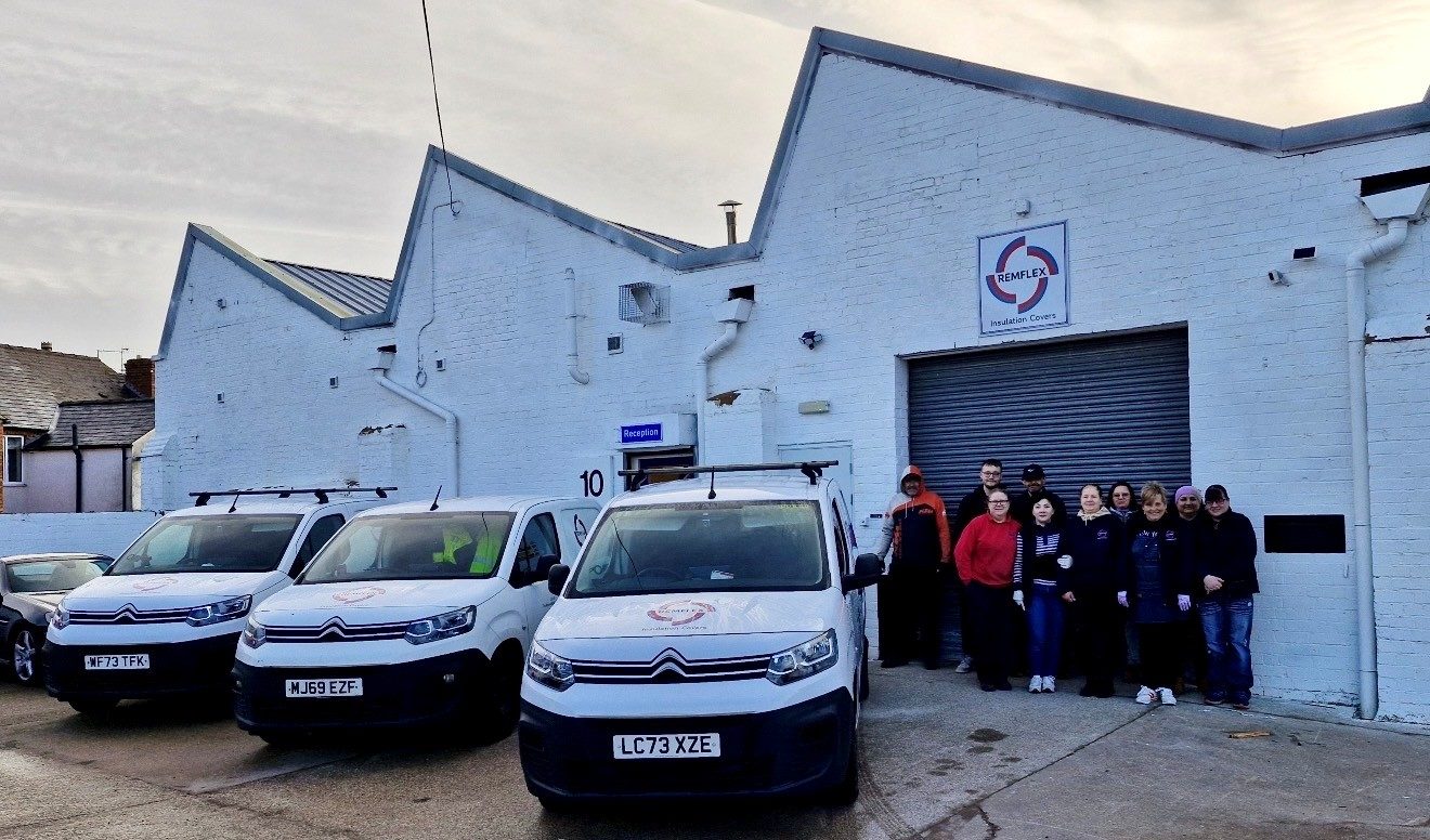 REMFLEX INSULATION COVERS EXPANDS OPERATIONS WITH MOVE TO PMW PROPERTY PREMISES IN ILKESTON main image